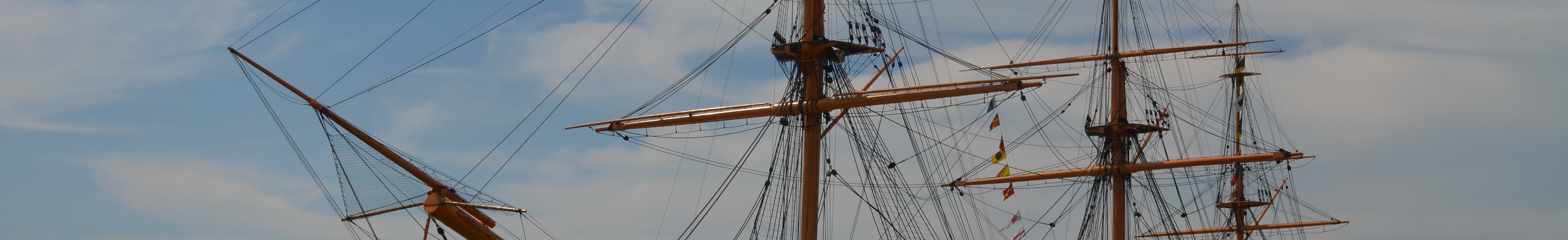 Masts of HMS Warrior 1860